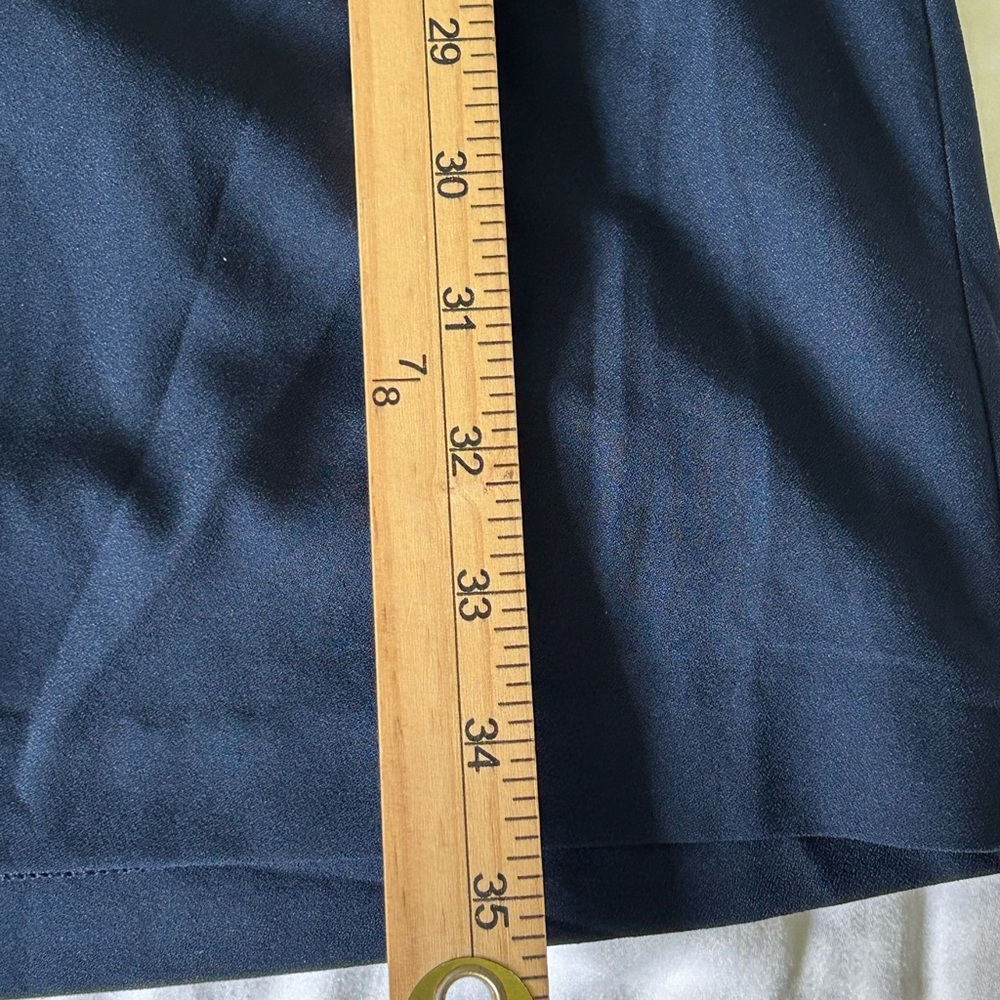 Gibson Latimer‎ Women’s Navy Zip-Up Shirt Dress Sz S - Picture 4 of 6
